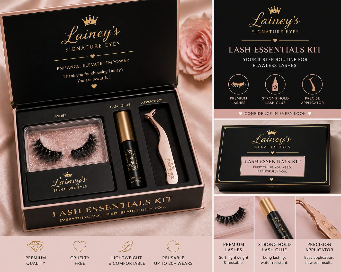 Lash Essentials Kit – Lainey's Signature Eyes