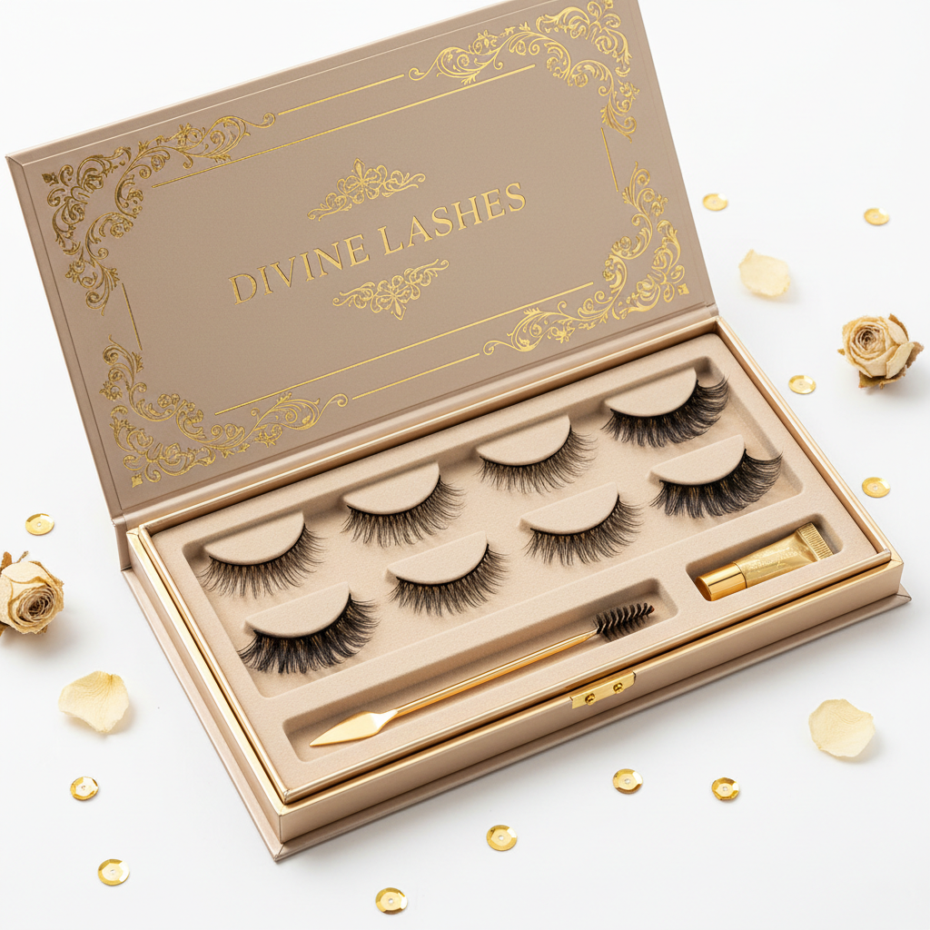Lainey's Lash Kit with multiple lash styles and glue